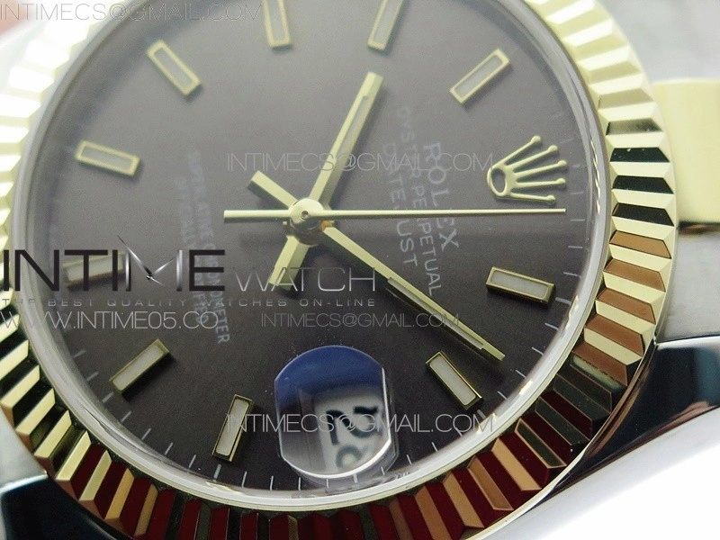 Datejust 31mm 278273 SS YG BP Best Edition Gray Stick Markers Dial on SS YG Oyster Bracelet