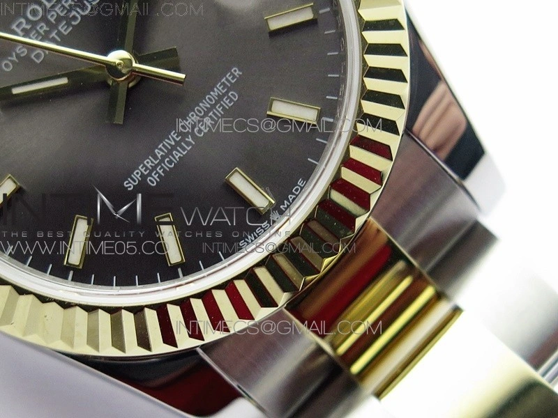 Datejust 31mm 278273 SS YG BP Best Edition Gray Stick Markers Dial on SS YG Oyster Bracelet