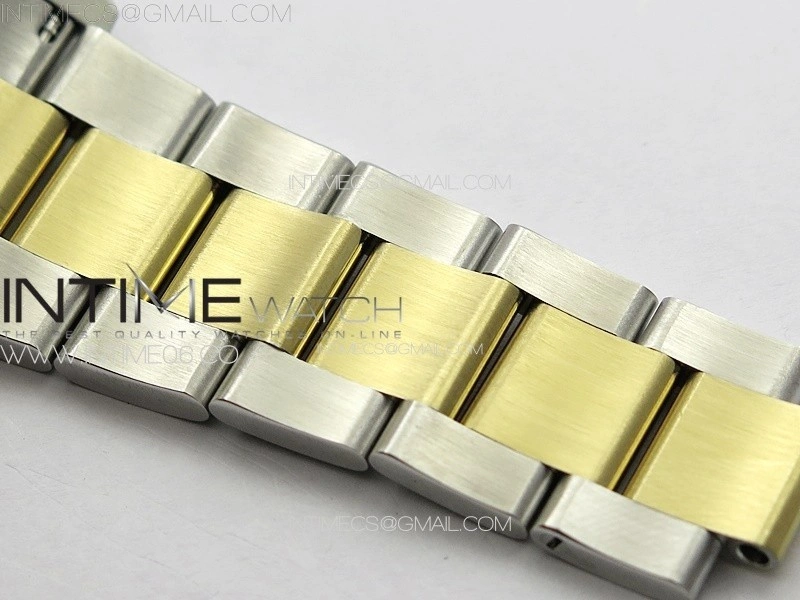 Sky-Dweller 326934 904L SS YG Noob 1:1 Best Edition Gold Dial on SS Bracelet Asian 23J to 9001