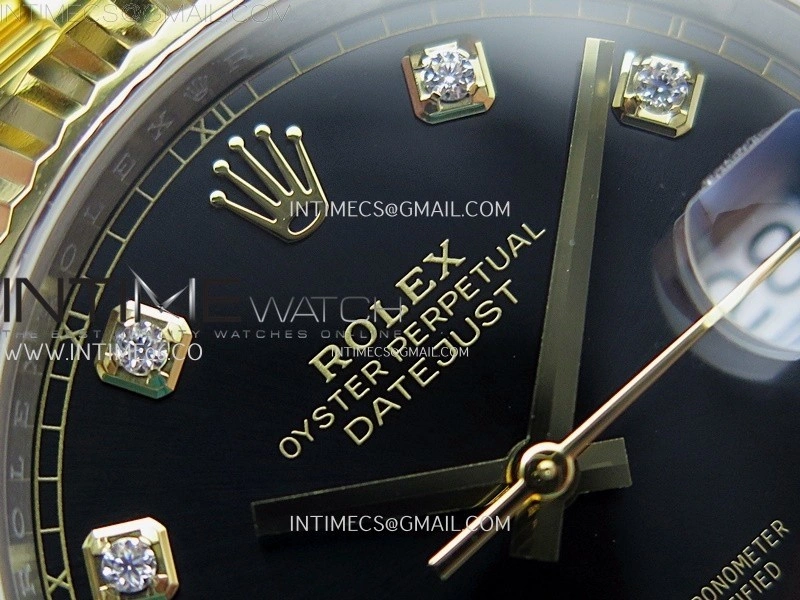 DateJust 41mm 126333 904 SS YG AR+F 1:1 Black Dial Diamond Markers On SS YG Jubilee Bracelet DD3235 V2