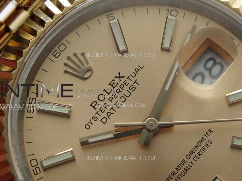 DateJust 41 126331 904L SS RG GMF 1:1 Best Edition Champagne Gold Dial On Jubilee Bracelet VR3235
