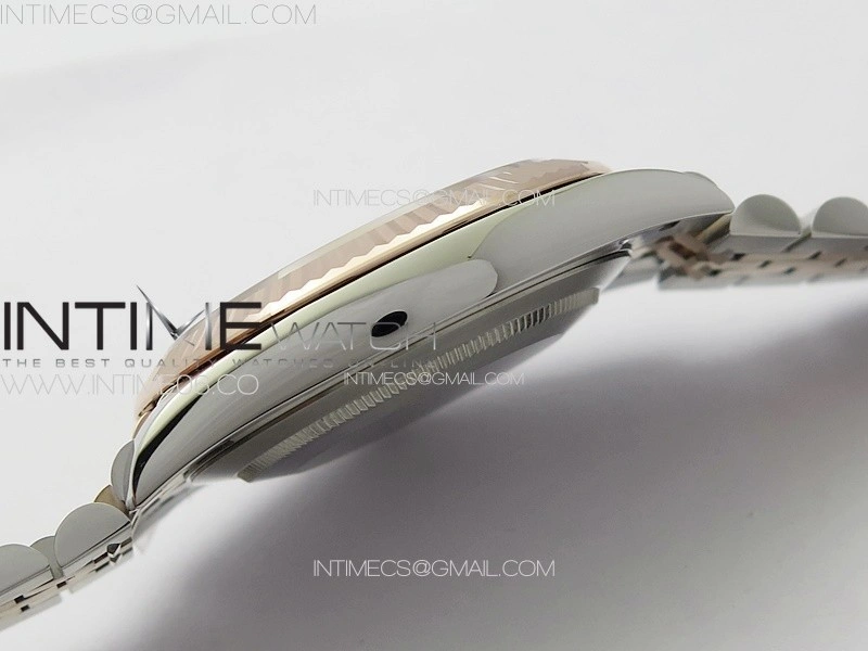 DateJust 41 126331 904L SS RG VSF 1:1 Best Edition Champagne Gold Dial on Jubilee Bracelet VS3235