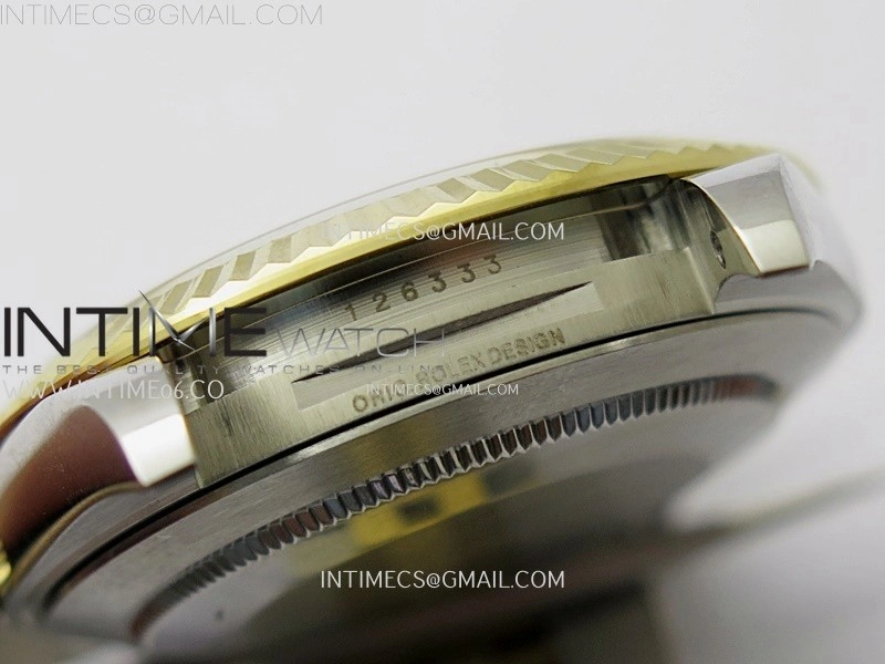 DateJust 126333 904L SS YG JDF 1:1 Best Edition YG Dial Stick Markers on Jubilee SS YG Bracelet
