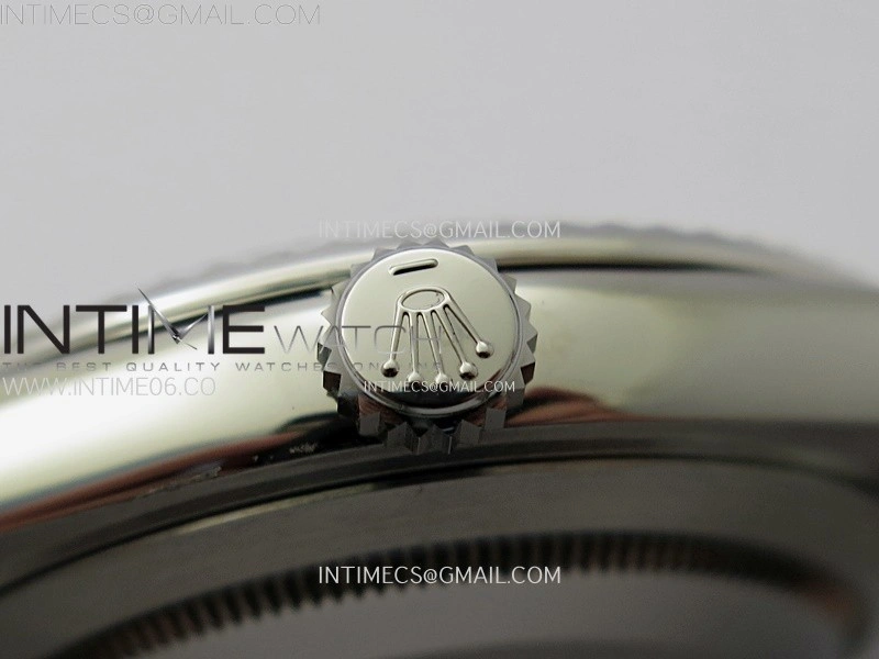 DateJust 41 126334 904L SS VSF 1:1 Best Edition Gray Dial Green Roman on Jubilee Bracelet VS3235
