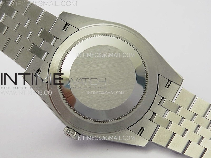 DateJust 41 126334 904L SS VSF 1:1 Best Edition Gray Dial Green Roman on Jubilee Bracelet VS3235