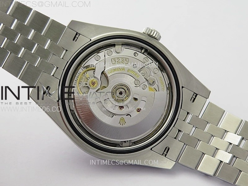 DateJust 41 126334 904L SS VSF 1:1 Best Edition Gray Dial Green Roman on Jubilee Bracelet VS3235