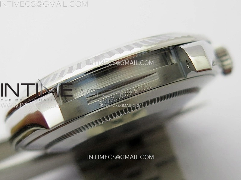 DateJust 41 126334 904L SS VSF 1:1 Best Edition Gray Dial Green Roman on Jubilee Bracelet VS3235