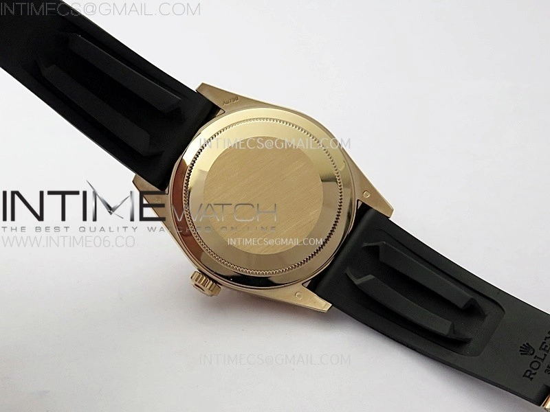 Sky-Dweller 336235 RG Noob 1:1 Best Edition Gray Dial on Black Rubber Strap Asian 23J to 9001