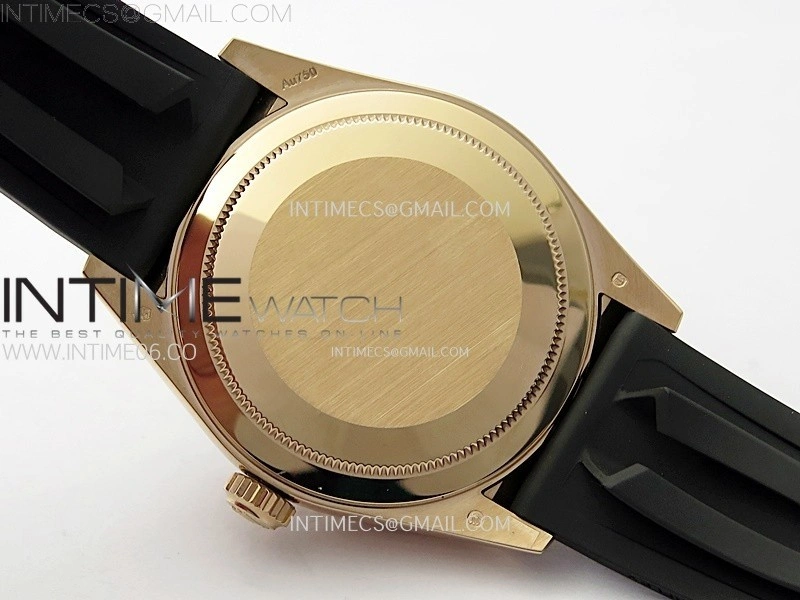 Sky-Dweller 336235 RG Noob 1:1 Best Edition Gray Dial on Black Rubber Strap Asian 23J to 9001