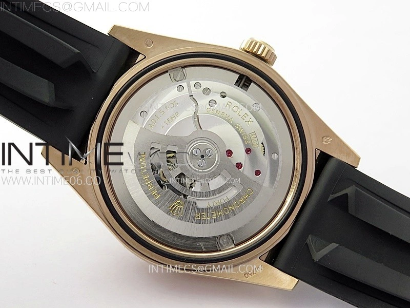 Sky-Dweller 336235 RG Noob 1:1 Best Edition Gray Dial on Black Rubber Strap Asian 23J to 9001