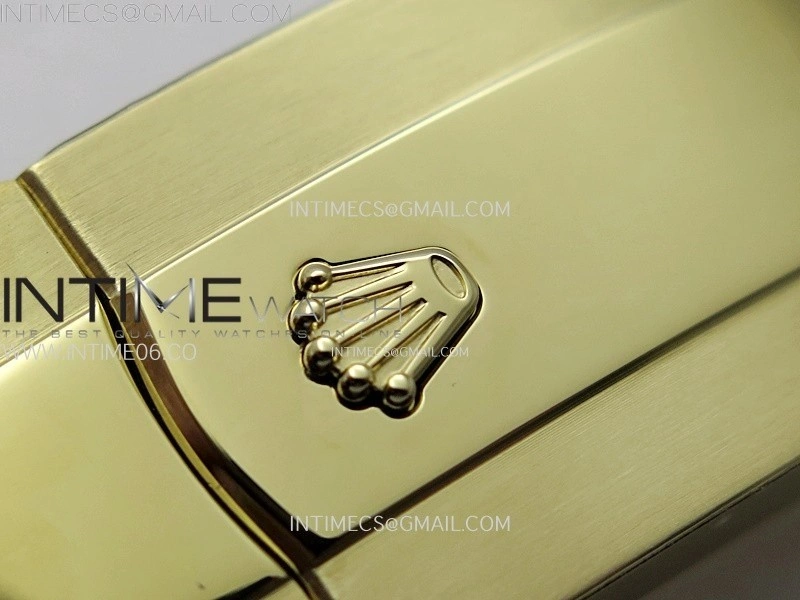 Sky-Dweller 336238 YG Noob 1:1 Best Edition Gold Dial on Black Rubber Strap Asian 23J to 9001