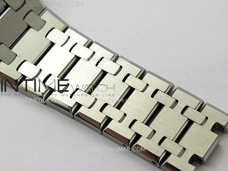 Lady Royal Oak 33mm 67651 SS ZF 1:1 Best Edition Black Textured Dial on SS Bracelet RONDA Quartz