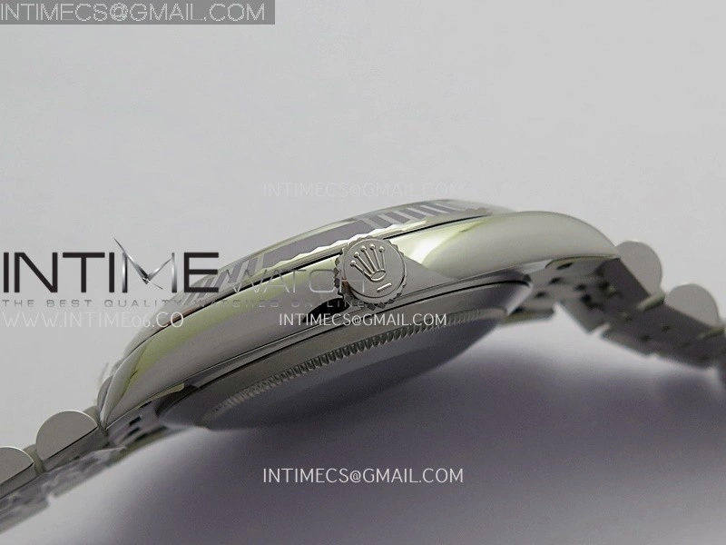 DateJust 126334 904L SS ERF 1:1 Best Edition Gray Dial Stick Marker On Jubilee Bracelet SH3235
