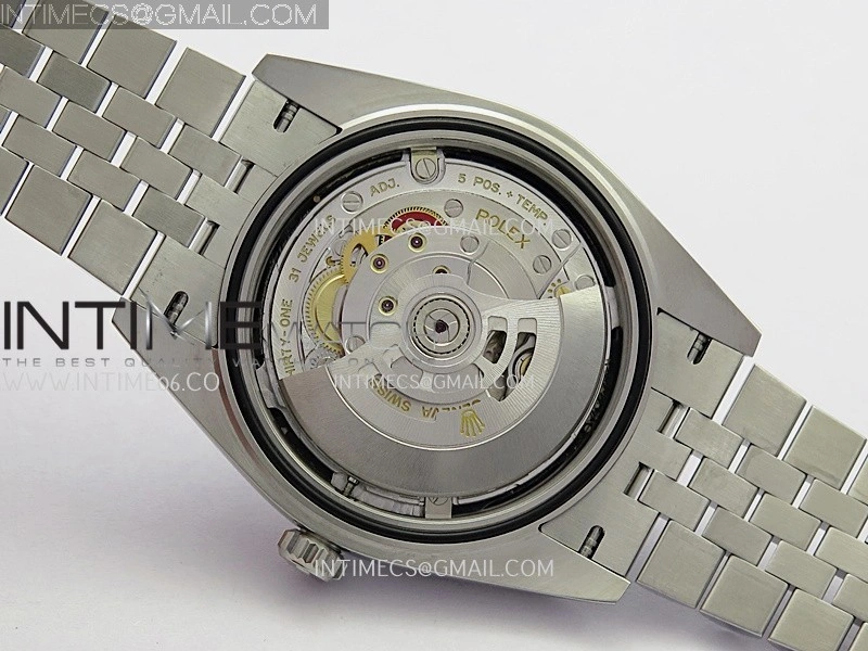 DateJust 126334 904L SS ERF 1:1 Best Edition Gray Dial Stick Marker On Jubilee Bracelet SH3235