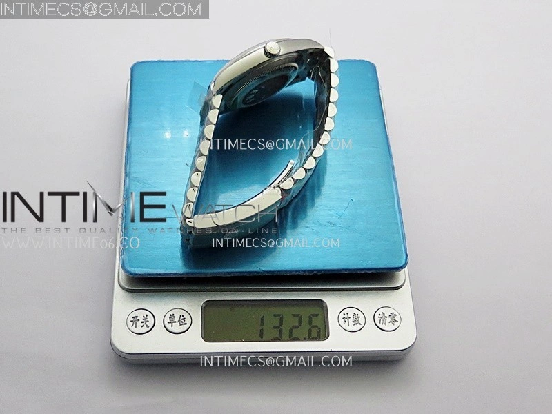 DateJust 126334 904L SS ERF 1:1 Best Edition Gray Dial Stick Marker On Jubilee Bracelet SH3235