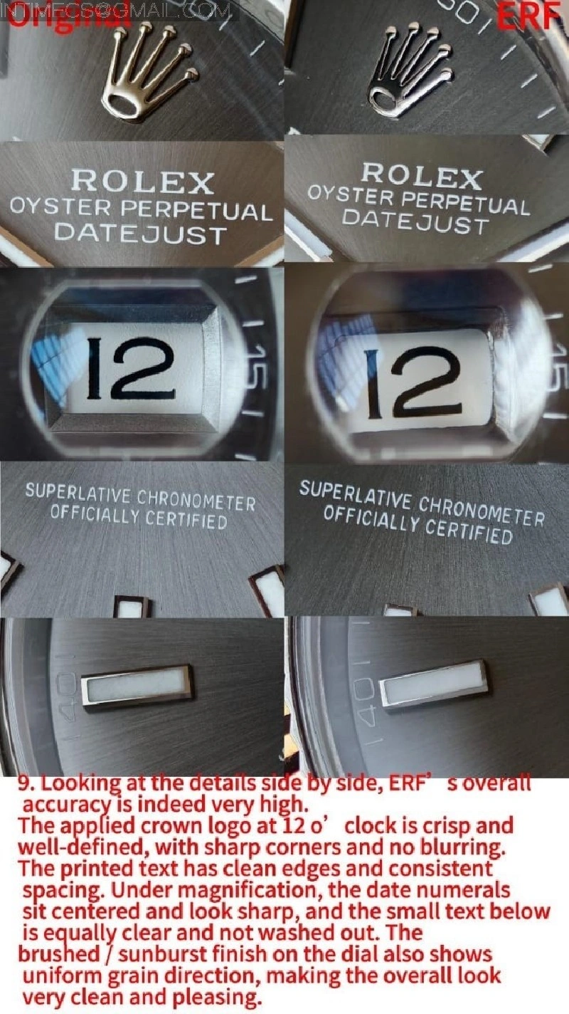 DateJust 126334 904L SS ERF 1:1 Best Edition Gray Dial Stick Marker On Jubilee Bracelet SH3235