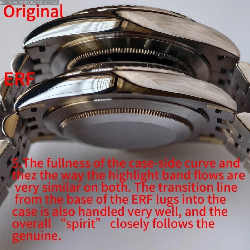 DateJust 126334 904L SS ERF 1:1 Best Edition Gray Dial Stick Marker On Jubilee Bracelet SH3235