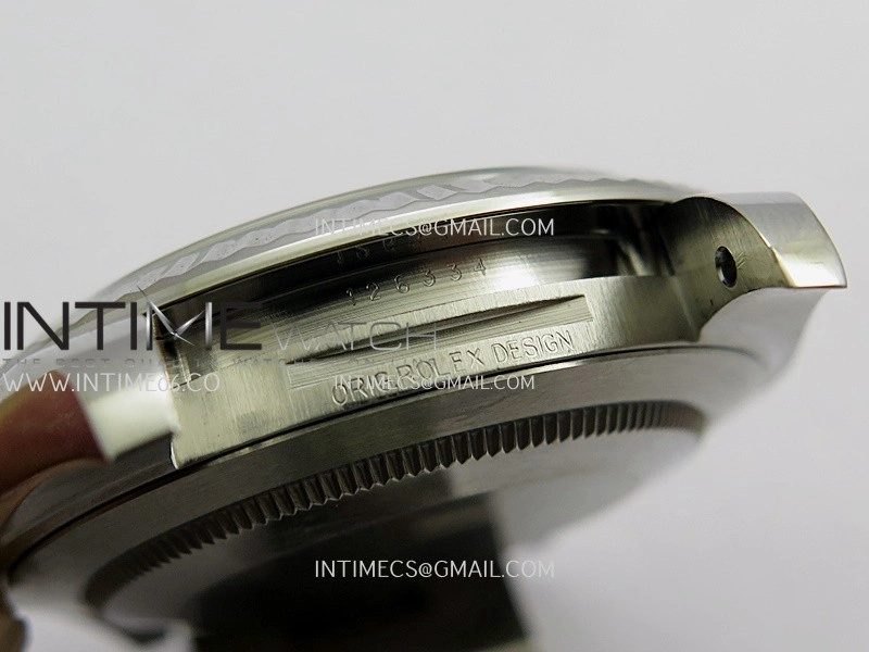 DateJust 41 126334 904L SS VF 1:1 Best Edition Gray Dial Diamond Marker On Oyster Bracelet DD3235