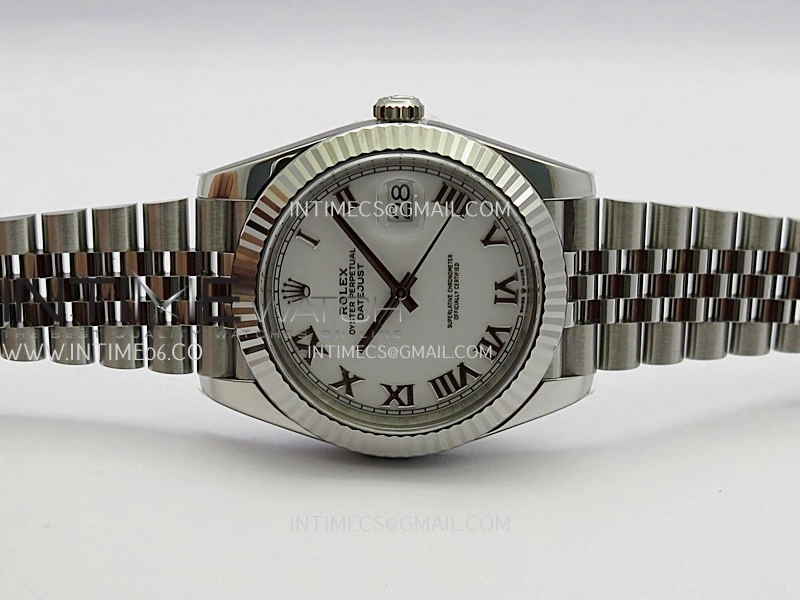 DateJust 41 126334 904L SS VF 1:1 Best Edition White Dial Roman Marker On Jubilee Bracelet DD3235