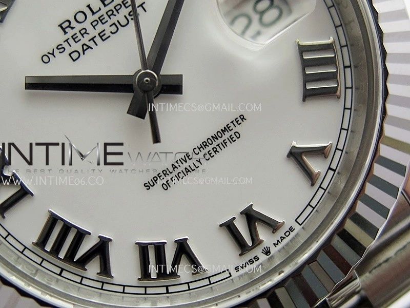 DateJust 41 126334 904L SS VF 1:1 Best Edition White Dial Roman Marker On Jubilee Bracelet DD3235