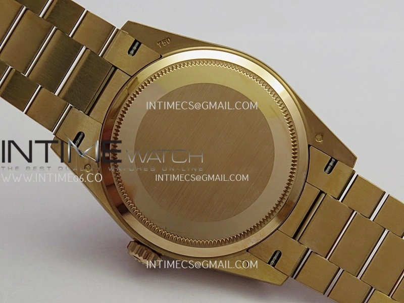 Daydate 128235 36mm RG QHF Best Edition Green Aventurine Dial On RG President Bracelet A2834