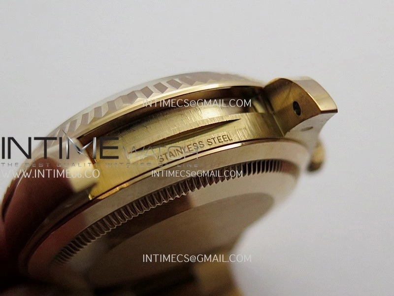 Daydate 128235 36mm RG QHF Best Edition Green Aventurine Dial On RG President Bracelet A2834