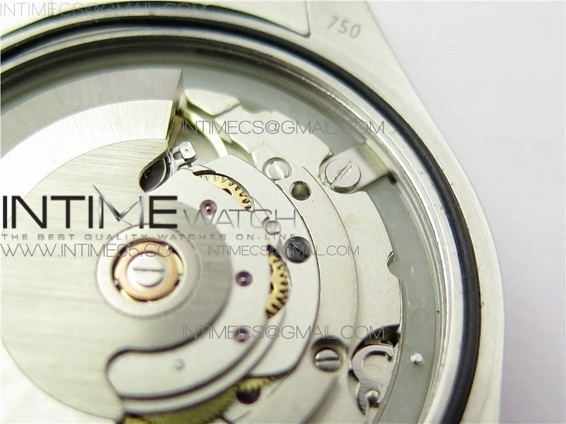 Day-Date 36 128239 SS BP Best Edition Brown Crystal Markers Dial on SS President Bracelet