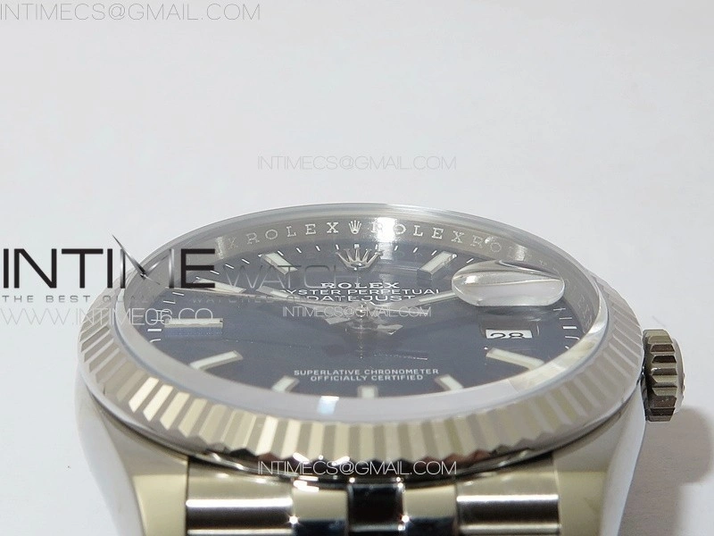 DateJust 36 SS 126234 VSF 1:1 Best Edition 904L Steel Blue Dial on Jubilee Bracelet VS3235