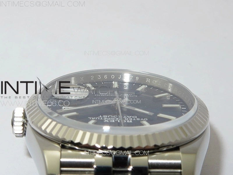 DateJust 36 SS 126234 VSF 1:1 Best Edition 904L Steel Blue Dial on Jubilee Bracelet VS3235