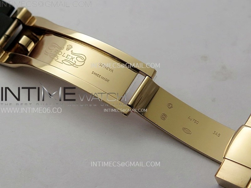 Sky-Dweller 336235 RG Noob 1:1 Best Edition Brown Dial on Black Rubber Strap Asian 23J to 9001