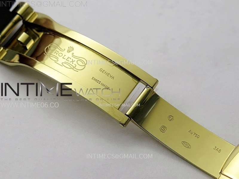 Sky-Dweller 336238 YG Noob 1:1 Best Edition Black Dial on Black Rubber Strap Asian 23J to 9001