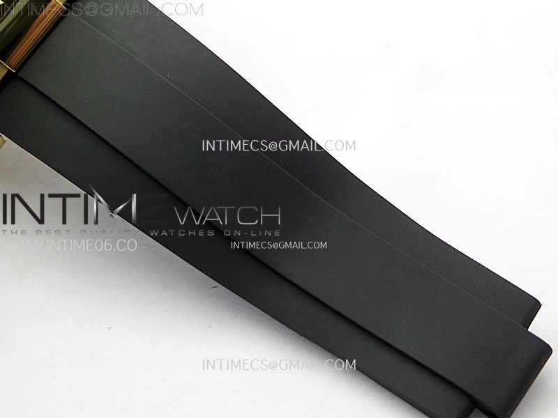 Sky-Dweller 336238 YG Noob 1:1 Best Edition White Dial on Black Rubber Strap Asian 23J to 9001