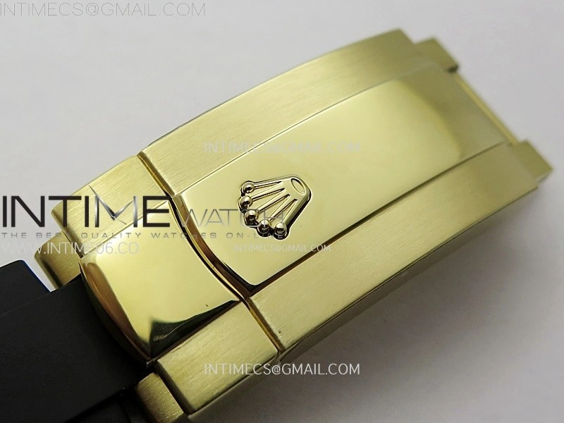 Sky-Dweller 336238 YG Noob 1:1 Best Edition White Dial on Black Rubber Strap Asian 23J to 9001