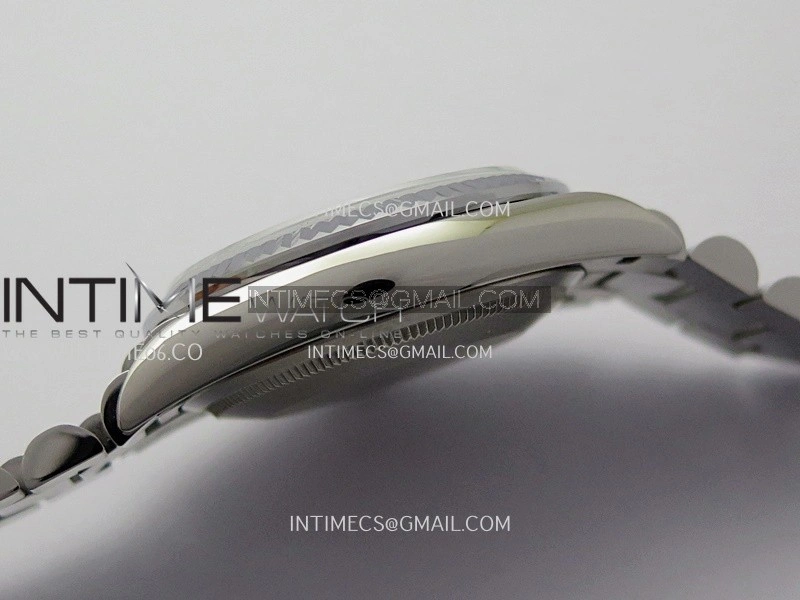 Day Date 128239 36mm KF 1:1 Best Edition Ice Blue Dial Ctystal Marker On President Bracelet A2836