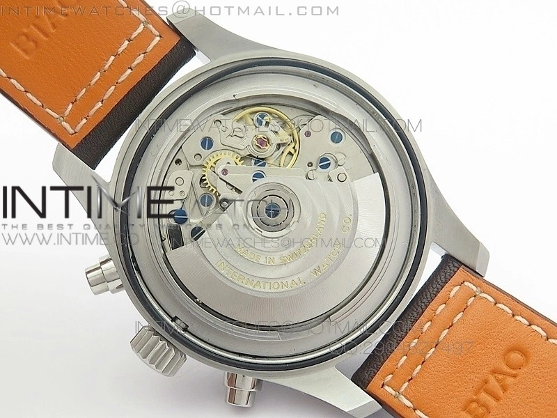 Pilot IW377714 "Le Petit Prince" ZF 1:1 Best Edition Blue Dial on Brown Leather Strap A7750