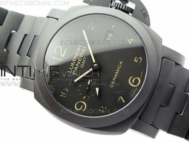 PAM 438 O REAL CERAMIC VSF 1:1 Best Edition SUPER CLONE P9001 BEST ON Ceramic Bracelet