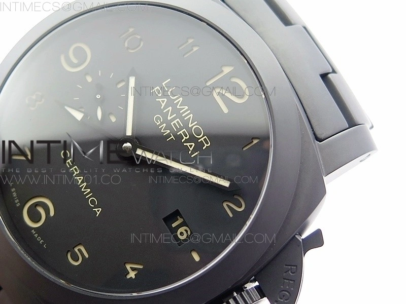 PAM 438 O REAL CERAMIC VSF 1:1 Best Edition SUPER CLONE P9001 BEST ON Ceramic Bracelet