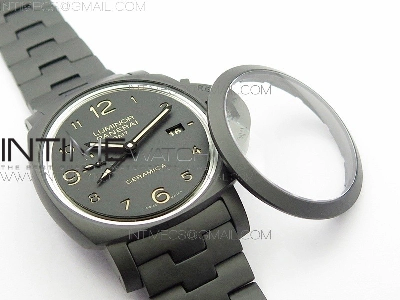 PAM 438 O REAL CERAMIC VSF 1:1 Best Edition SUPER CLONE P9001 BEST ON Ceramic Bracelet
