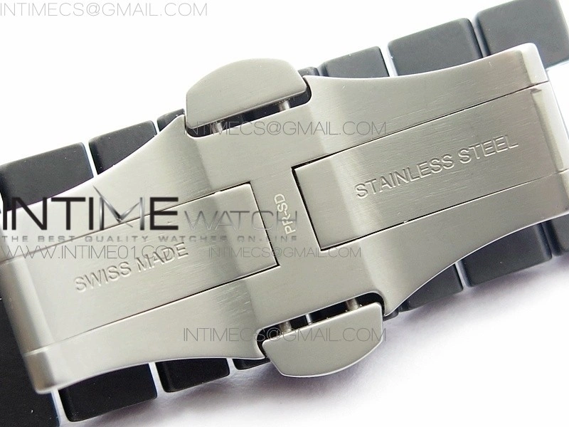 PAM 438 O REAL CERAMIC VSF 1:1 Best Edition SUPER CLONE P9001 BEST ON Ceramic Bracelet