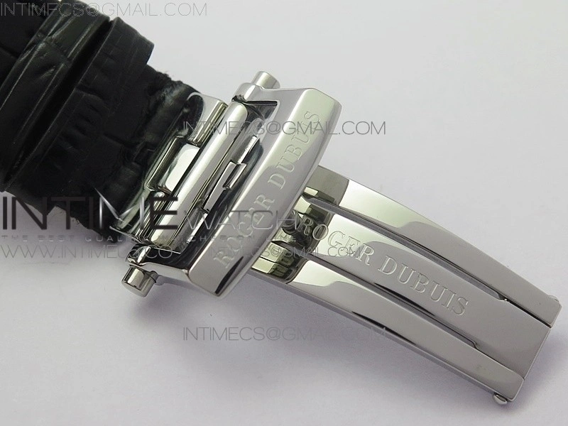 Excalibur Rddbex0393 SS BBR Best Edition Skeleton Dial on Black Leather Strap A2136 Tourbillon V4