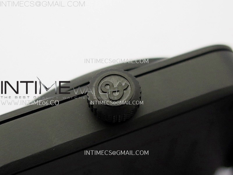 Instruments BR03A Ceramic M+F 1:1 Best Edition Horizon Blue Black Dial on Rubber Strap MIYOTA 9015