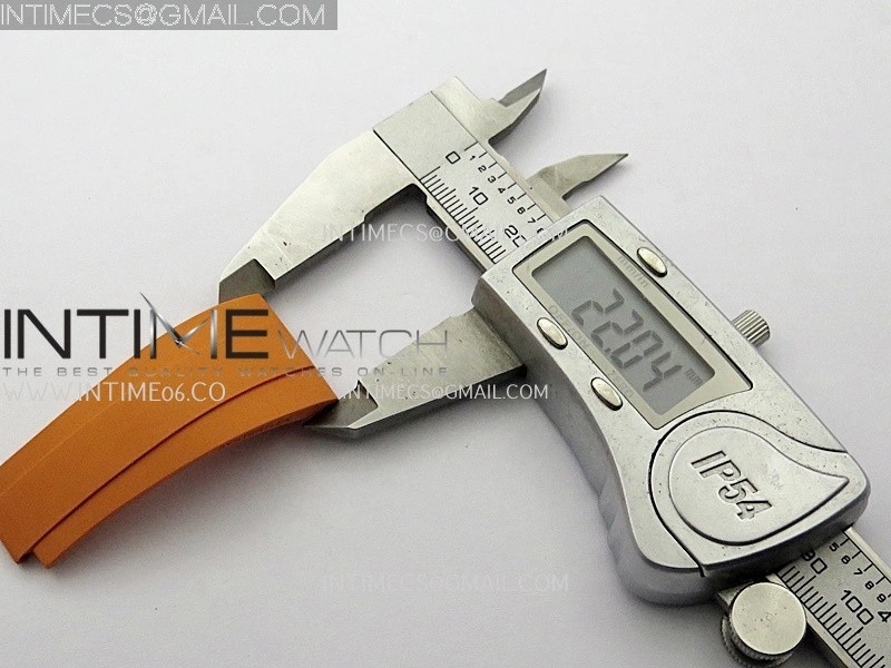 3AF 1:1 Best Edion 22mm Lug Size Rubber Straps For Explorer II 42mm 226570