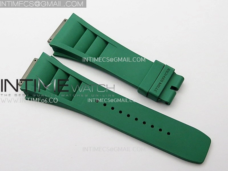 3AF 1:1 Richard Mille Rubber Straps For RM055 And RM035