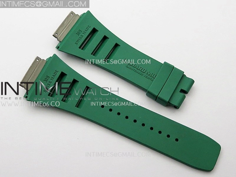 3AF 1:1 Richard Mille Rubber Straps For RM055 And RM035