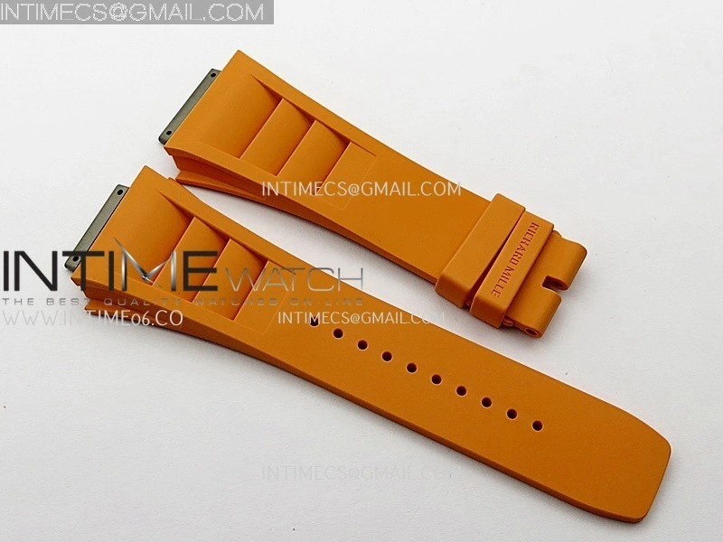 3AF 1:1 Richard Mille Rubber Straps For RM055 And RM035