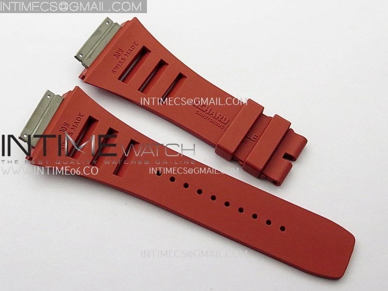 3AF 1:1 Richard Mille Rubber Straps For RM055 And RM035