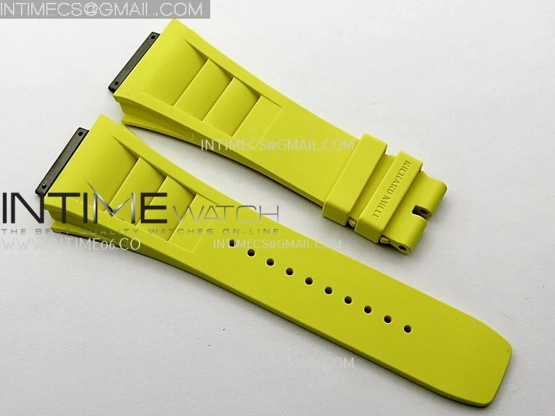 3AF 1:1 Richard Mille Rubber Straps For RM055 And RM035