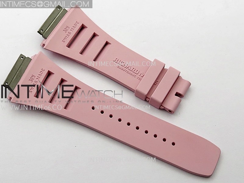 3AF 1:1 Richard Mille Rubber Straps For RM055 And RM035