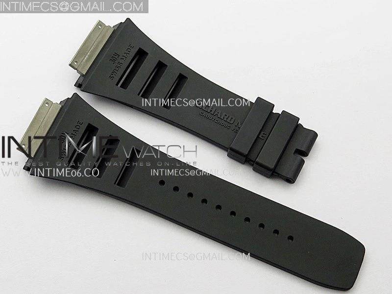 3AF 1:1 Richard Mille Rubber Straps For RM055 And RM035