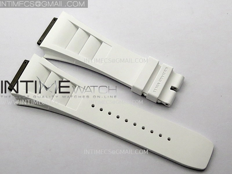 3AF 1:1 Richard Mille Rubber Straps For RM055 And RM035